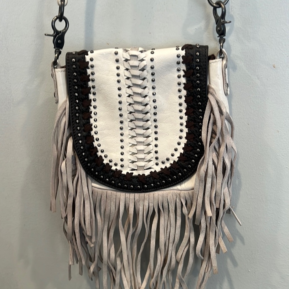 fringe western purse